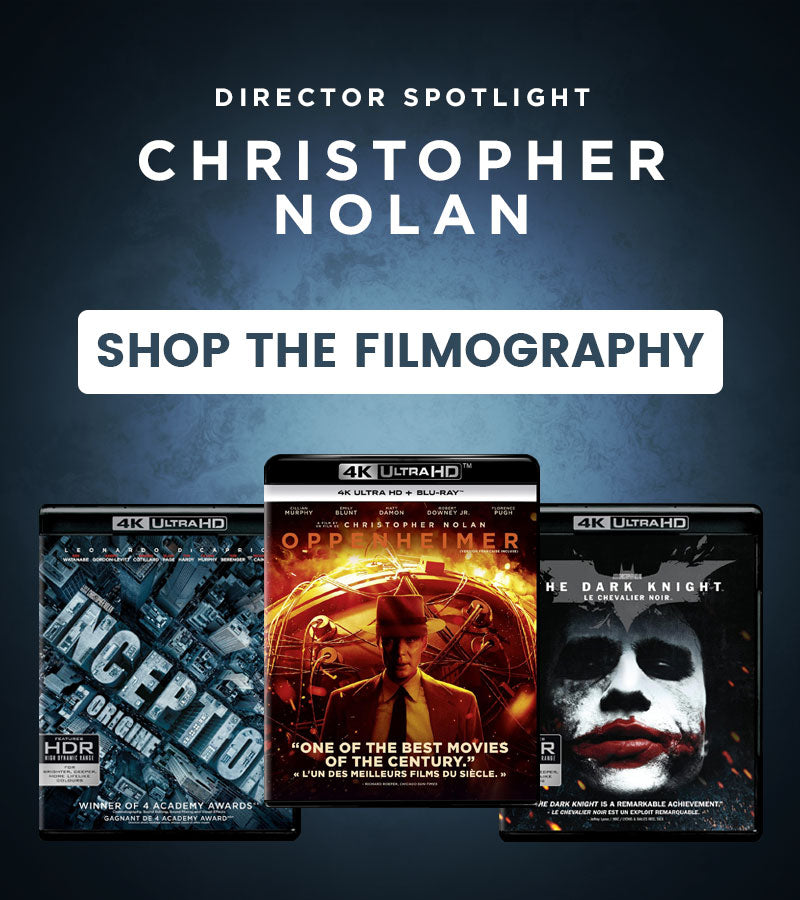 Director Spotlight: Christopher Nolan - Shop the Filmography