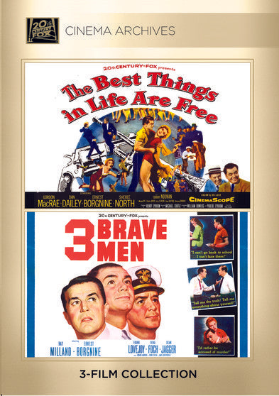Best Things in Life Are Free 1955, the/ Three Brave Men 1957 (DVD)