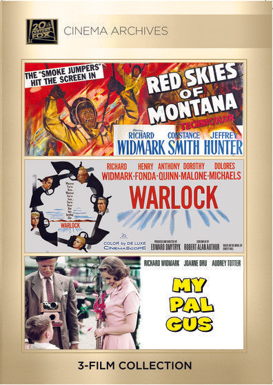 Richard Widmark - Red Skies of Montana/ Warlock/ My Pal Gus (DVD)