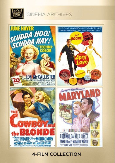 Scudda-Hoo! Scudda-Hay!/ April Love/ The Cowboy and the Blonde/ Maryland (DVD)