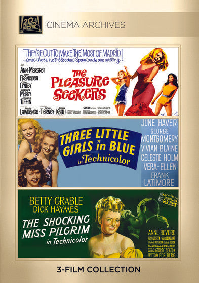 Pleasure Seekers, the/ Three Little Girls in Blue/ The Shocking Miss Pilgrim (DVD)