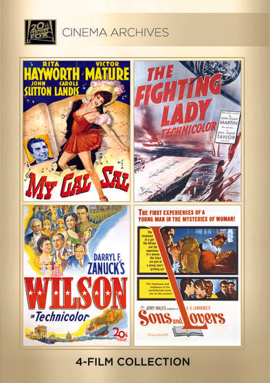 My Gal Sal/ The Fighting Lady/ Wilson/ Sons and Lovers (DVD)