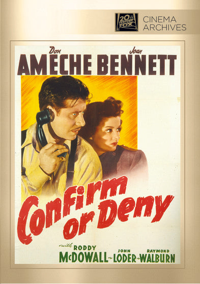 Confirm or Deny (DVD)
