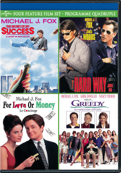 Secret of My Success/Hard Way/For Love or Money/Greedy (DVD)