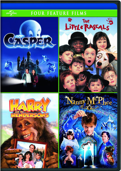 Casper/The Little Rascals/Harry and the Hendersons/Nanny Mcphee (DVD)