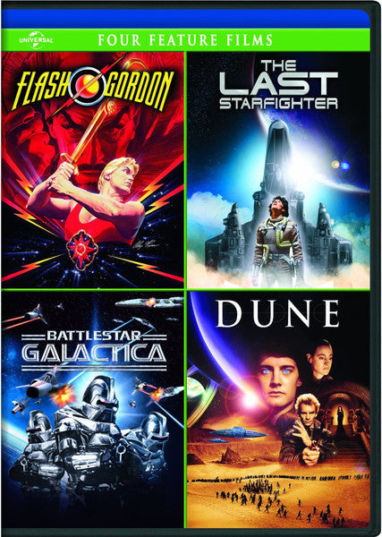 Flash Gordon/The Last Starfighter/Battlestar Galactica/Dune (DVD)
