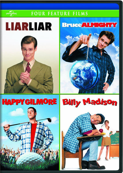 Liar Liar/Bruce Almighty/Happy Gilmore/Billy Madison (DVD)