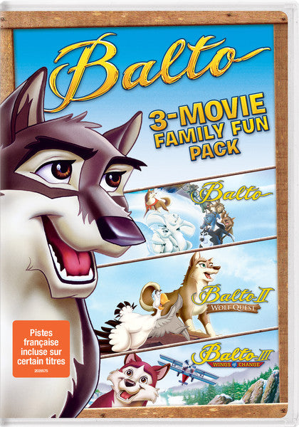 Balto 3-Movie Adventure Pack (DVD)