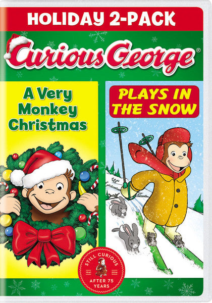 Curious George: Holiday (A Very Monkey Christmas/Plays in the Snow) (DVD)