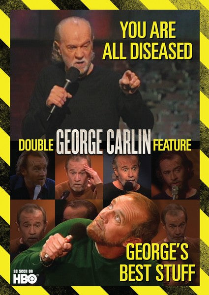 George Carlin Double Feature: Best Stuff / You Are All Diseased (DVD)