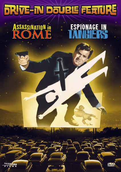 Drive-In Double Feature: Assassination in Rome & Espionage in Tangiers (DVD)