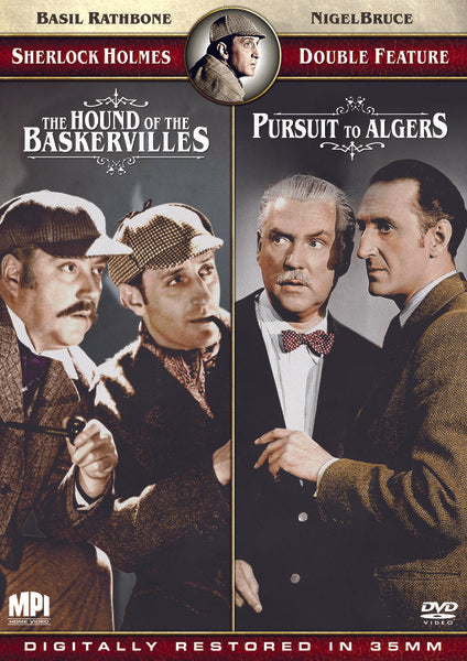 Sherlock Holmes Double Feature: The Hound of Baskerville/The Pursuit to Algiers (DVD)