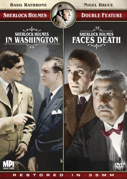 Sherlock Holmes Double Feature: Sherlock Holmes Faces Death and Sherlock Holmes in Washington (DVD)