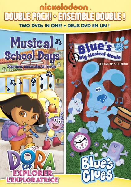 Dora & Blue's Clues: Dora Musical School Days/Blue's Big Musical Movie (DVD)
