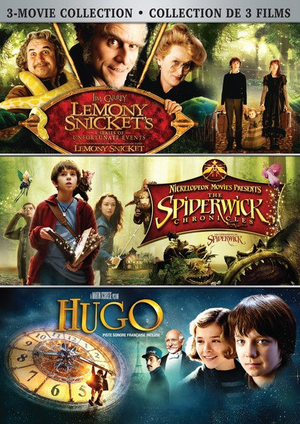 Lemony Snicket's/Spiderwick Chronicles/Hugo (DVD)