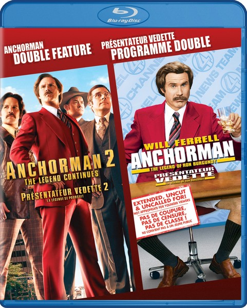 Anchorman, Anchorman 2 (Blu-ray)