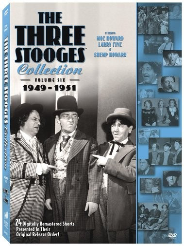 Three Stooges Collection-V6 (1949-1951) (DVD)