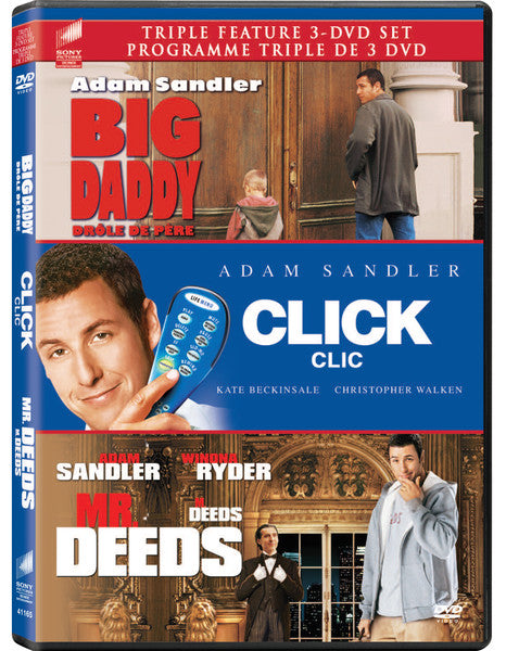 Big Daddy/Click/Mr. Deeds (DVD)