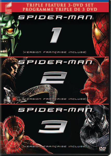 Spider-Man 1- 3 (DVD)