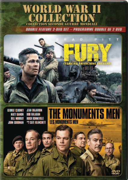 The Fury / Monuments Men (DVD)