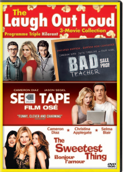The Bad Teacher / Sex Tape/ Sweetest Thing (DVD)