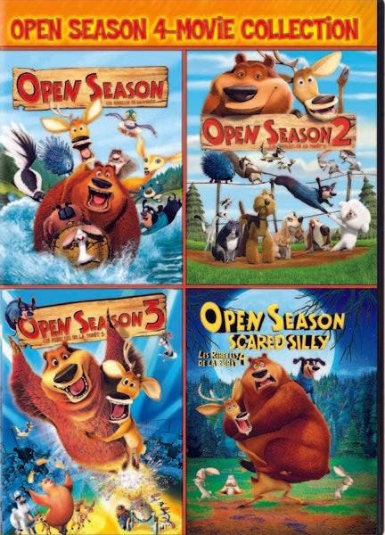 Open Season/ Open Season 2 / Open Season 3 / Open Season: Scared Silly Volume (DVD)