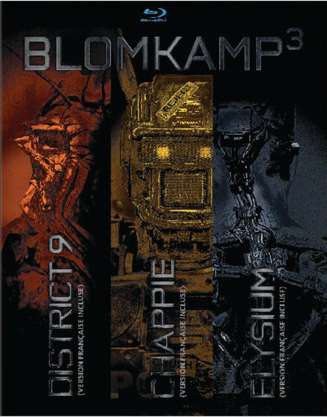 Chappie/District 9/Elysium (DVD)
