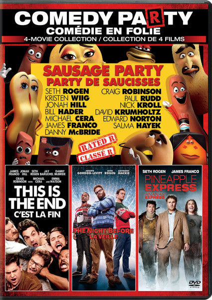 Night Before, the/Sausage Party/Pineapple Express/This Is the End (DVD)
