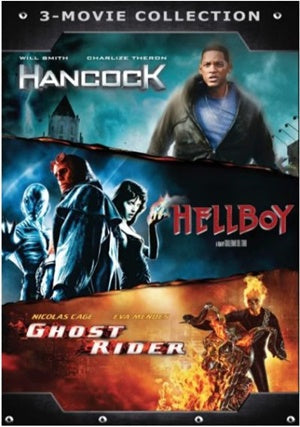 Ghost Rider (2007) / Hancock / Hellboy (2004) (DVD)