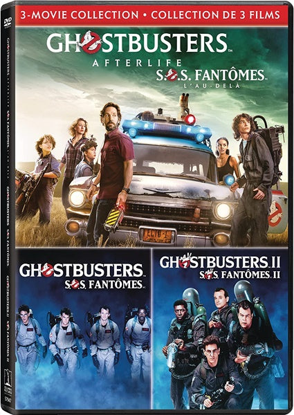 Ghostbusters (1984) / Ghostbusters II / Ghostbusters: Afterlife (DVD)