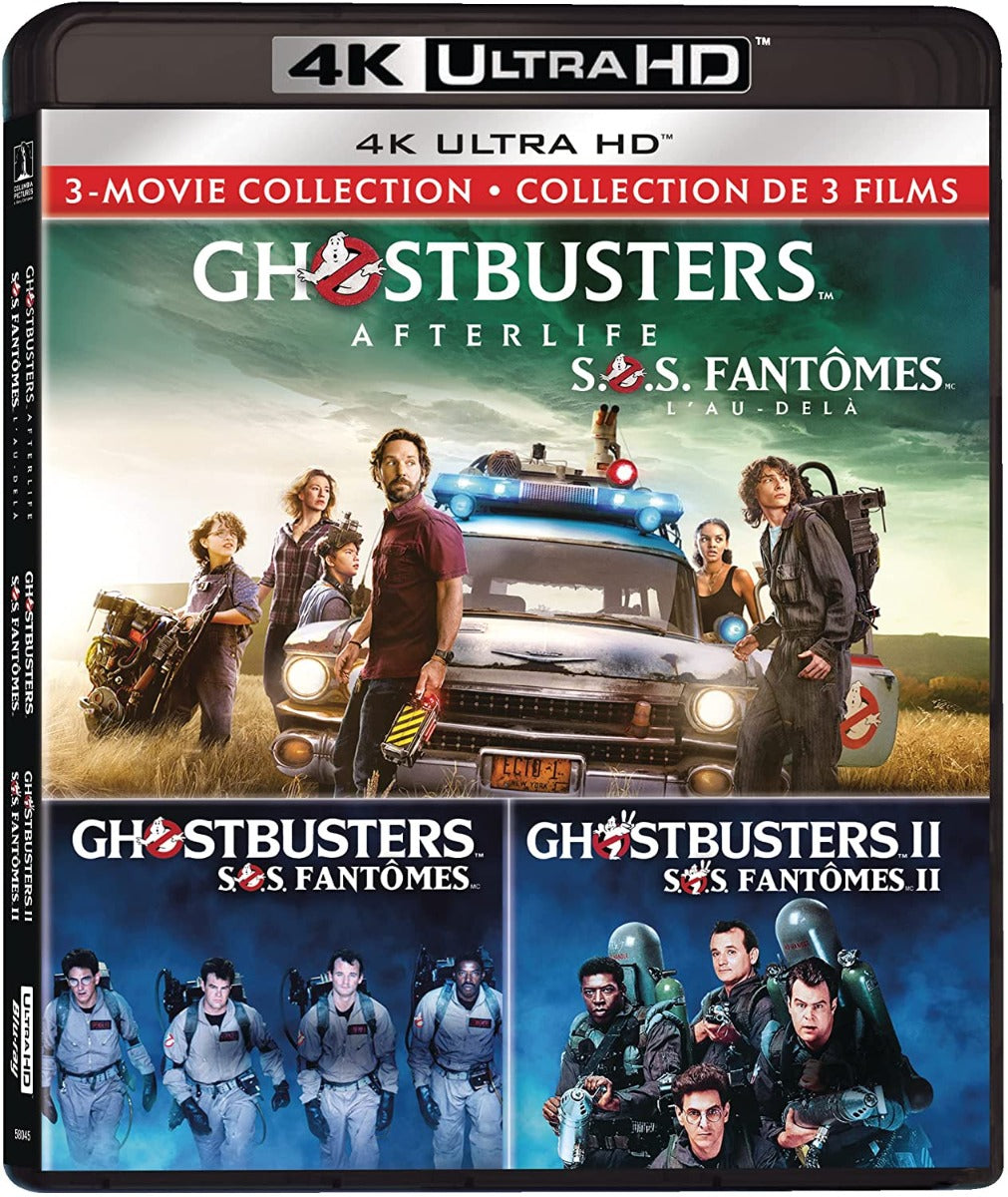 Ghostbusters (1984) / Ghostbusters II / Ghostbusters: Afterlife (4K Ultra HD)