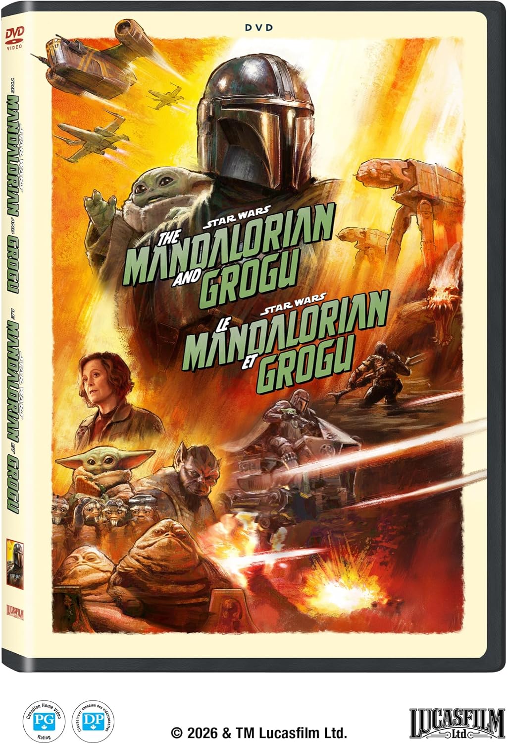 Star Wars: The Mandalorian and Grogu (DVD)