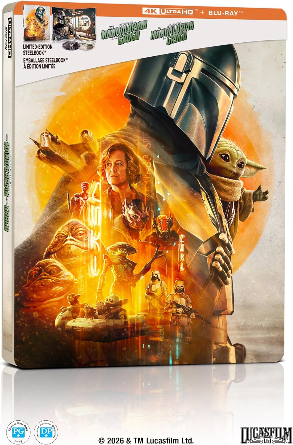 Star Wars: The Mandalorian and Grogu [Steelbook] (4K Ultra HD)