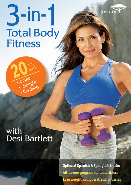 3-in-1 Total Body Fitness with Desi (DVD)