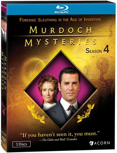 Murdoch Mysteries: Season 4 (Blu-ray)