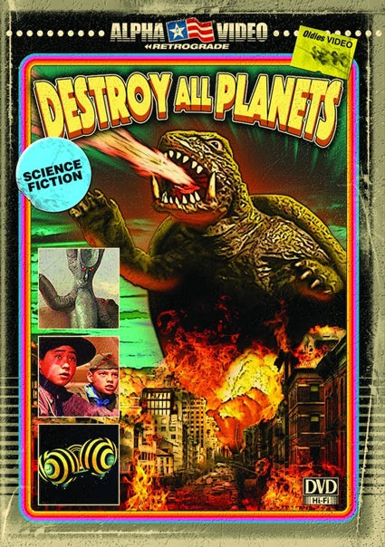 Destroy All Planets - Retro Cover (DVD)