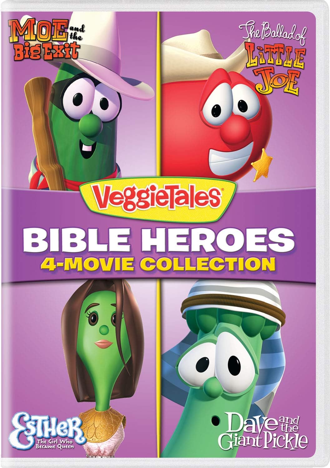 Veggietales: Bible Heroes - 4-Movie Collection (DVD)