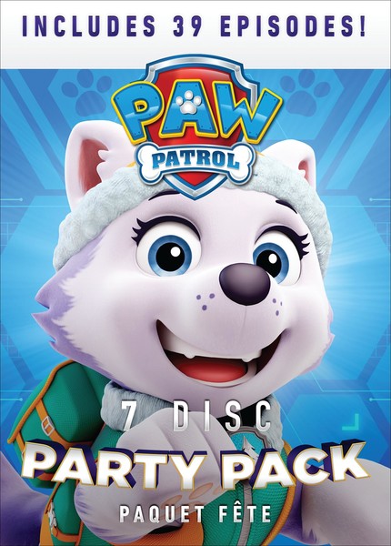 Paw Patrol: 7-Disc Party Pack (DVD)