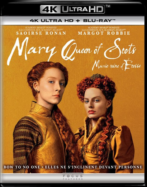 Mary Queen of Scots (2018) (4K Ultra HD)