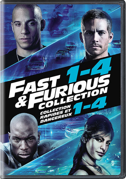 Fast & Furious Collection 1-4 (DVD)