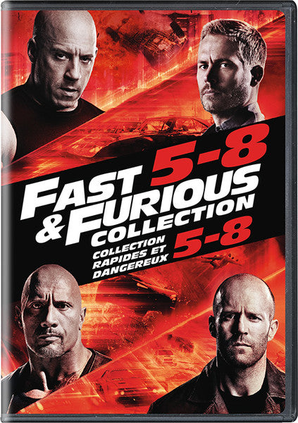 Fast & Furious Collection 5-8 (DVD)