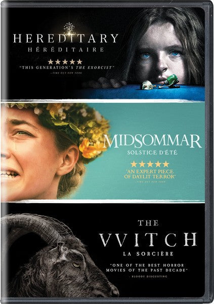 Horror Pack: The Witch, Hereditary, Midsommar (DVD)