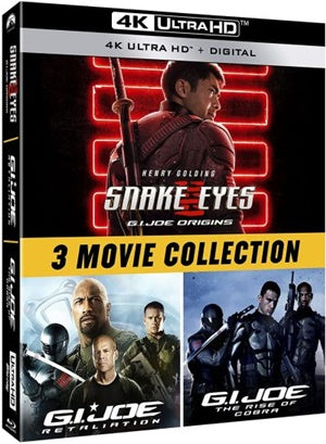 G.I. Joe 3 Movie Collection (4K Ultra HD)