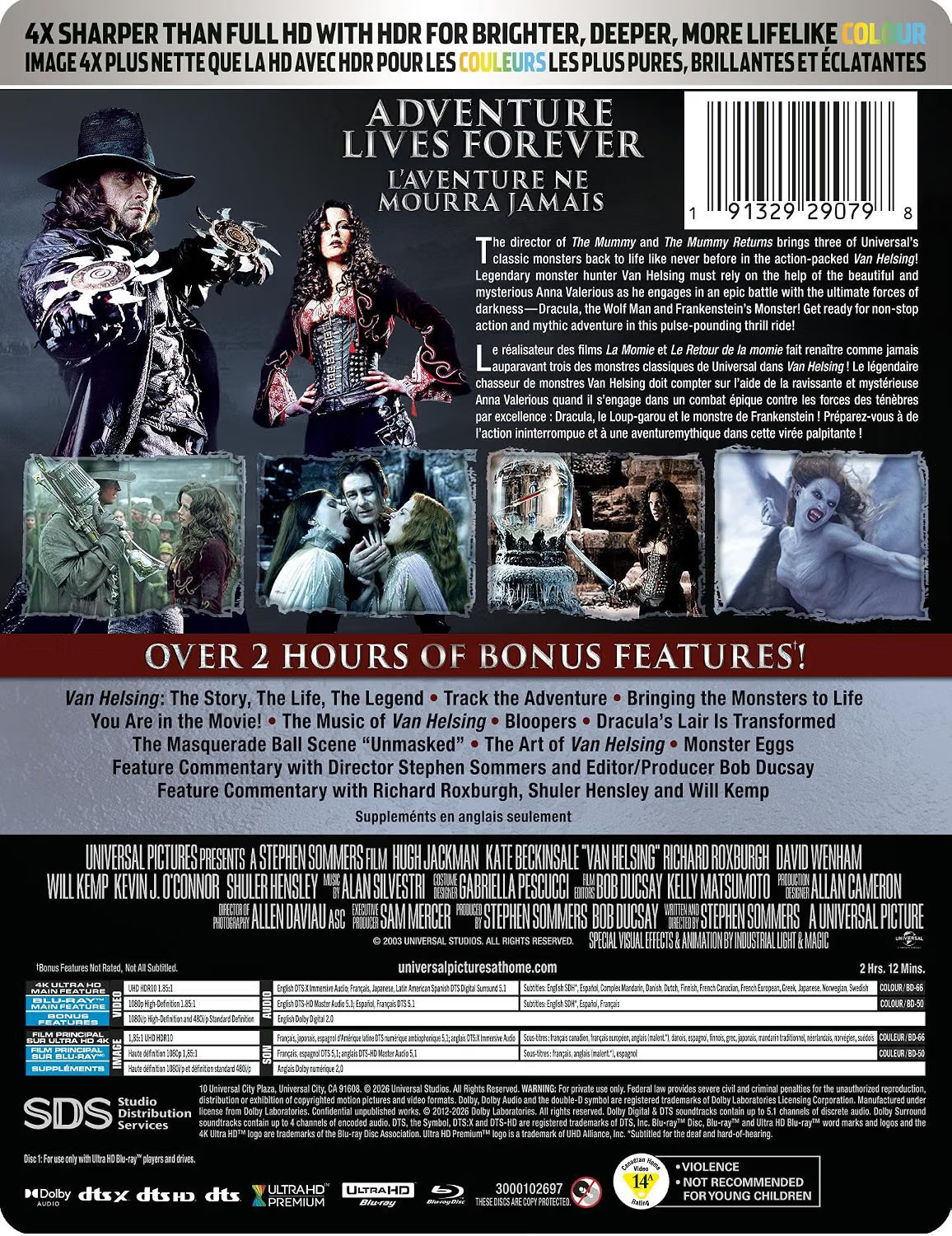 Van Helsing [Steelbook] (4K Ultra HD)