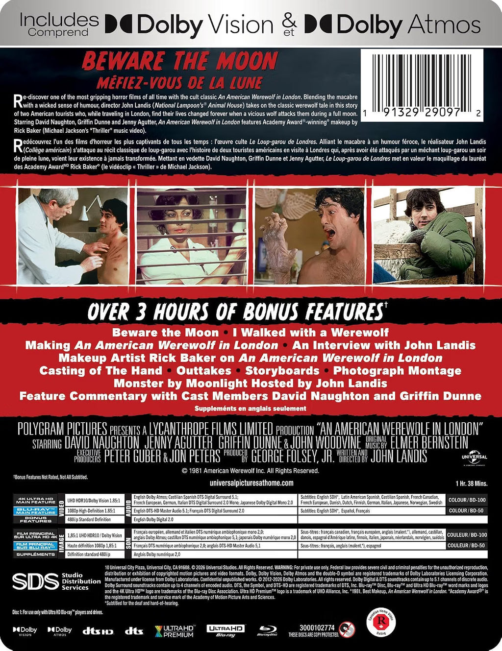 An American Werewolf in London [Steelbook] (4K Ultra HD)