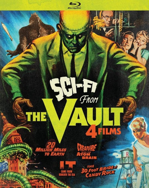 Sci-Fi from the Vault - 4 Classic Films (Blu-ray)