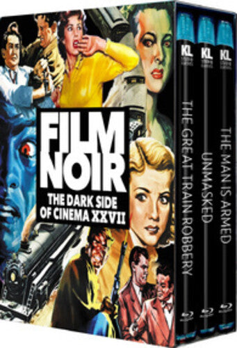 Film Noir: The Dark Side of Cinema XXVII (The Great Train Robbery/Unmasked/The Man is Armed) (Blu-ray)