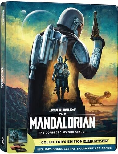 Mandalorian (2019): Season 2 [Steelbook] (4K Ultra HD)