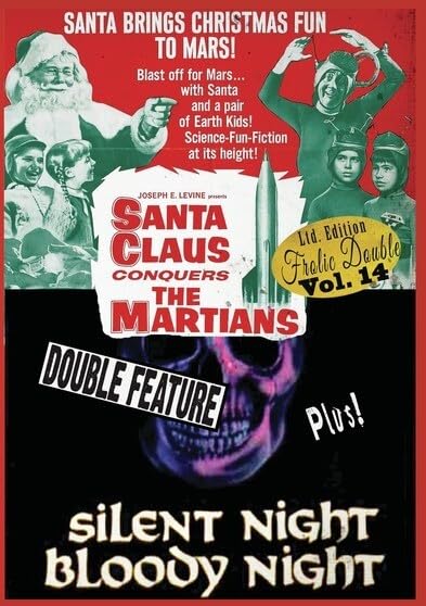 Santa Claus Conquers the Martians / Silent Night, Bloody Night (DVD)
