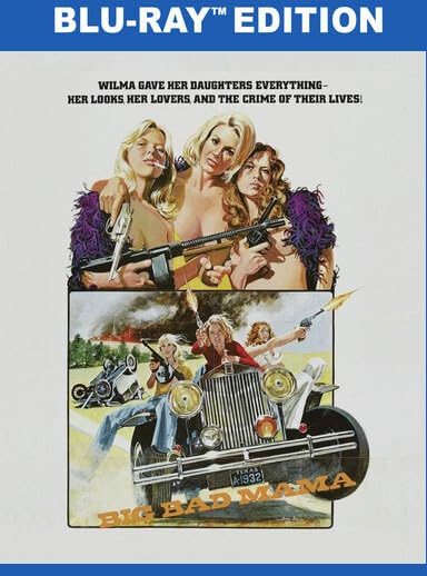Big Bad Mama0Ray, 1975, Shatner, Dickinson) (Blu-ray)